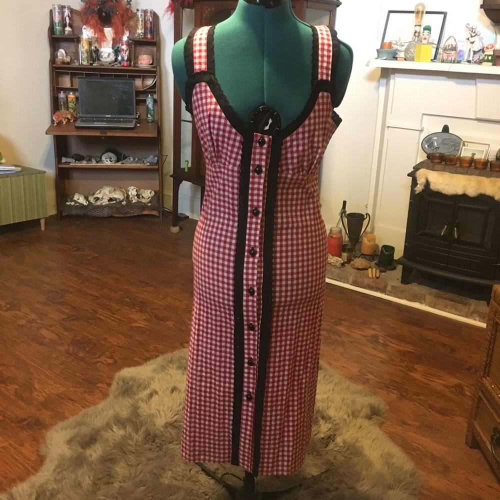Rock Steady Checkered Wiggle Dress